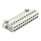 WAGO - 1-Leiter-Stiftleiste, CAGE CLAMP®, 2,5mm², lichtgrau