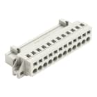 WAGO - 1-Leiter-Stiftleiste, CAGE CLAMP®, 2,5mm², lichtgrau