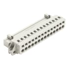 WAGO - 1-Leiter-Stiftleiste, CAGE CLAMP®, 2,5mm², lichtgrau