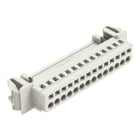 WAGO - 1-Leiter-Stiftleiste, CAGE CLAMP®, 2,5mm², lichtgrau