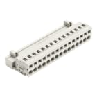 WAGO - 1-Leiter-Stiftleiste, CAGE CLAMP®, 2,5mm², lichtgrau
