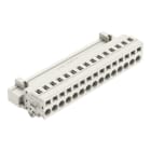 WAGO - 1-Leiter-Stiftleiste, CAGE CLAMP®, 2,5mm², lichtgrau