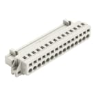 WAGO - 1-Leiter-Stiftleiste, CAGE CLAMP®, 2,5mm², lichtgrau