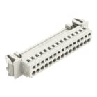 WAGO - 1-Leiter-Stiftleiste, CAGE CLAMP®, 2,5mm², lichtgrau