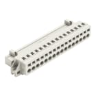 WAGO - 1-Leiter-Stiftleiste, CAGE CLAMP®, 2,5mm², lichtgrau