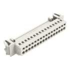 WAGO - 1-Leiter-Stiftleiste, CAGE CLAMP®, 2,5mm², lichtgrau