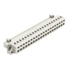 WAGO - 1-Leiter-Stiftleiste, CAGE CLAMP®, 2,5mm², lichtgrau