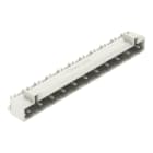 WAGO - THT-Stiftleiste, Lötstift 1, 2x1, 2mm, abgewinkelt, lichtgrau