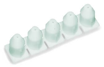 WAGO - Isolierungsstopp, 0,08 - 0,2mm² ''e'' (0, 14mm² ''f''), 5 Stück / Strang, weiß
