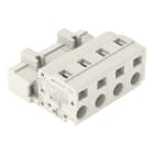 WAGO - 1-Leiter-Stiftleiste, CAGE CLAMP®, 2,5mm², lichtgrau