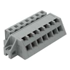 WAGO - 1-Leiter Federleiste, abgewinkelt, CAGE CLAMP®, 2,5mm², grau