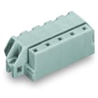 WAGO - 1-Leiter Federleiste, abgewinkelt, CAGE CLAMP®, 2,5mm², grau