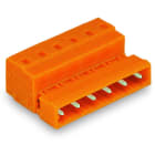 WAGO - 1-Leiter-Stiftleiste, CAGE CLAMP®, 2,5mm², orange
