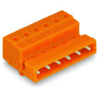 WAGO - 1-Leiter-Stiftleiste, CAGE CLAMP®, 2,5mm², orange
