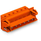 WAGO - 1-Leiter-Stiftleiste, CAGE CLAMP®, 2,5mm², orange