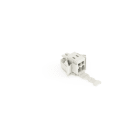 WAGO - 1-Leiter-Federleiste, CAGE CLAMP®, 1,5mm², lichtgrau