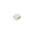WAGO - 1-Leiter-Federleiste, CAGE CLAMP®, 1,5mm², lichtgrau