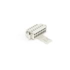 WAGO - 1-Leiter-Federleiste, CAGE CLAMP®, 1,5mm², lichtgrau