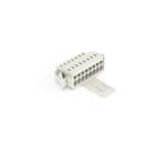 WAGO - 1-Leiter-Federleiste, CAGE CLAMP®, 1,5mm², lichtgrau
