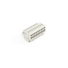 WAGO - 1-Leiter-Federleiste, CAGE CLAMP®, 1,5mm², lichtgrau