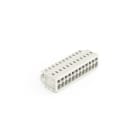 WAGO - 1-Leiter-Federleiste, CAGE CLAMP®, 1,5mm², lichtgrau
