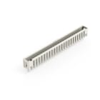 WAGO - THT-Stiftleiste, Lötstift 1, 0x1, 0mm, gerade, lichtgrau
