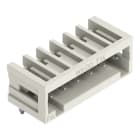 WAGO - THT-Stiftleiste, Lötstift 1, 0x1, 0mm, abgewinkelt, lichtgrau