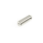 WAGO - THT-Stiftleiste, Lötstift 1, 0x1, 0mm, abgewinkelt, lichtgrau