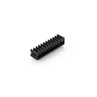 WAGO - THR-Stiftleiste, Lötstift 1, 0x1, 0mm, abgewinkelt, schwarz