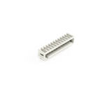 WAGO - THT-Stiftleiste, Lötstift 1, 0x1, 0mm, abgewinkelt, lichtgrau