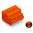 WAGO - 1-Leiter-Federleiste, CAGE CLAMP®, 1,5mm², orange