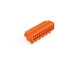 WAGO - 1-Leiter-Federleiste, CAGE CLAMP®, 1,5mm², orange