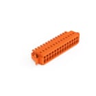 WAGO - 1-Leiter-Federleiste, CAGE CLAMP®, 1,5mm², orange