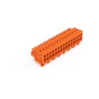 WAGO - 1-Leiter-Federleiste, CAGE CLAMP®, 1,5mm², orange