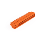WAGO - 1-Leiter-Federleiste, CAGE CLAMP®, 1,5mm², orange