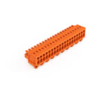WAGO - 1-Leiter-Federleiste, CAGE CLAMP®, 1,5mm², orange