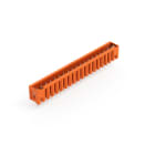 WAGO - THT-Stiftleiste, Lötstift 1, 0x1, 0mm, gerade, orange