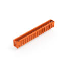 WAGO - THT-Stiftleiste, Lötstift 1, 0x1, 0mm, gerade, orange