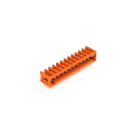 WAGO - THT-Stiftleiste, Lötstift 1, 0x1, 0mm, abgewinkelt, orange