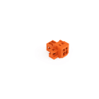 WAGO - 1-Leiter-Stiftleiste, CAGE CLAMP®, 1,5mm², orange