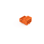 WAGO - 1-Leiter-Stiftleiste, CAGE CLAMP®, 1,5mm², orange