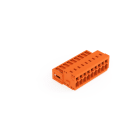 WAGO - 1-Leiter-Stiftleiste, CAGE CLAMP®, 1,5mm², orange