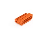 WAGO - 1-Leiter-Stiftleiste, CAGE CLAMP®, 1,5mm², orange