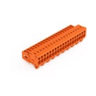 WAGO - 1-Leiter-Stiftleiste, CAGE CLAMP®, 1,5mm², orange