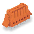 WAGO - THT-Federleiste, gerade, Rastermaß 3, 81mm, orange