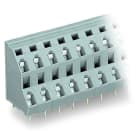 WAGO - Doppelstock-Leiterplattenklemme, 2,5mm², Rastermaß 7,5mm, grau