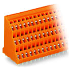 WAGO - Dreistock-Leiterplattenklemme, 2,5mm², Rastermaß 5, 08mm, orange