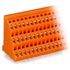 WAGO - Dreistock-Leiterplattenklemme, 2,5mm², Rastermaß 5, 08mm, orange