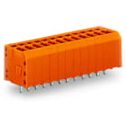 WAGO - Leiterplattenklemme, 1,5mm², Rastermaß 3, 81mm, orange
