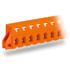 WAGO - Leiterplattenklemme, Drücker, 2,5mm², orange